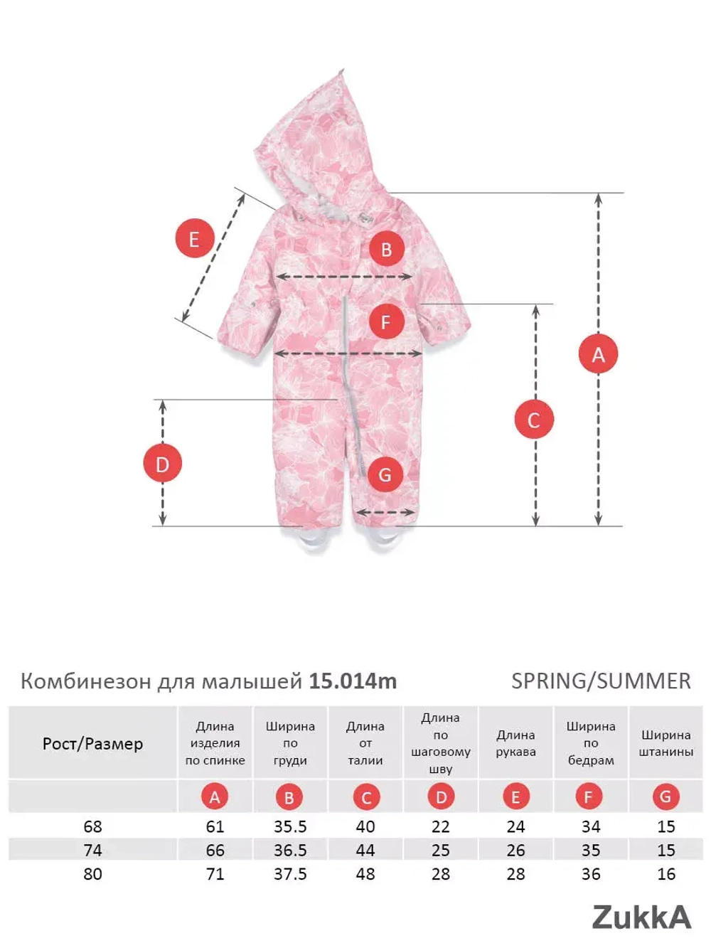 Комбинезон для новорожденных демисезонный