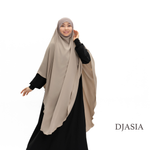 KHIMAR "FIRDAWS"  FROM MEDINA SILK (One size)