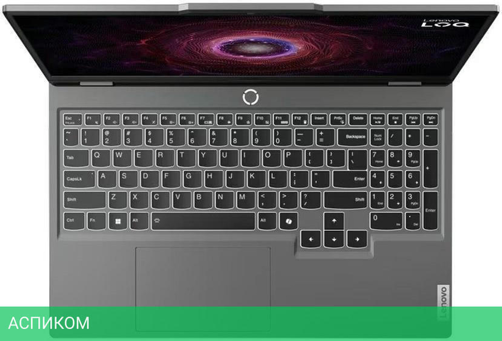 Ноутбук Lenovo LOQ 15ARP9 Luna Grey (83JC005FRK)
