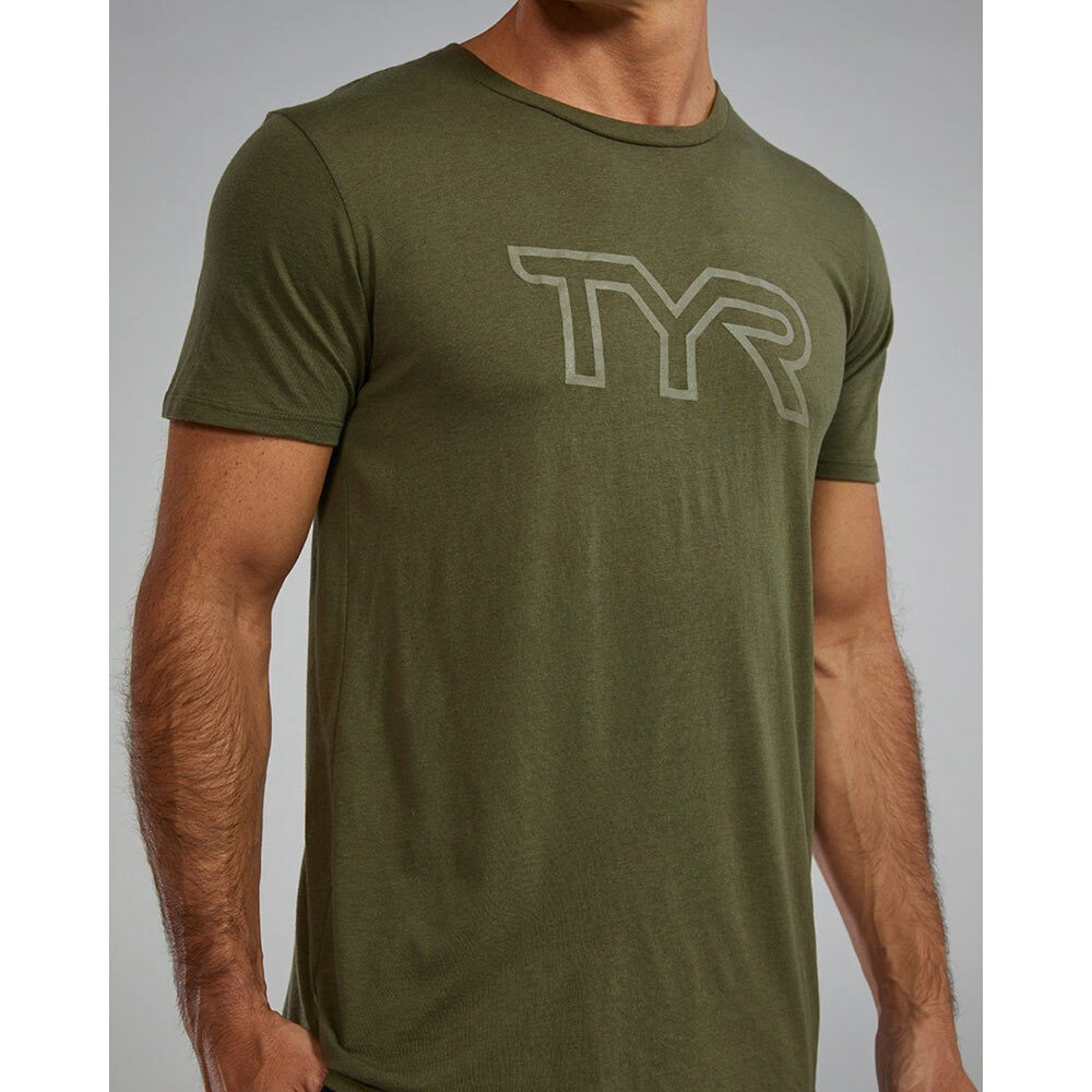 Футболка мужская TYR MEN'S ULTRASOFT LIGHTWEIGHT BIG LOGO
