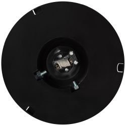 Садово-парковый светильник ЭРА НТУ 02-100-301 шар опаловый призма на опору / кронштейн IP44 Е27 max100Вт d300mm | Садово-парковые светильники