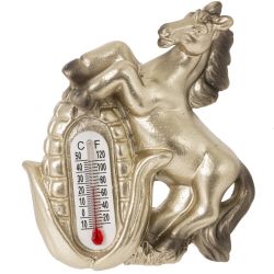 GAEM Магнит с термометром "Лошадка", L5 W1,5 H6 см, 4в.