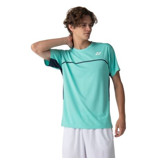 Мужская теннисная футболка Yonex Crew Neck Practice - clear mint
