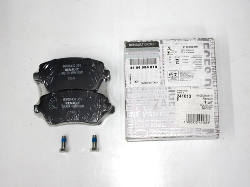 Колодки тормозные передние 410608481R Renault Duster, LADA Vesta, Largus