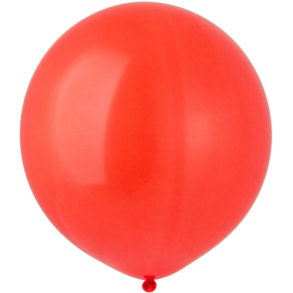 Шар латексный Пастель 46 см (Красный)
