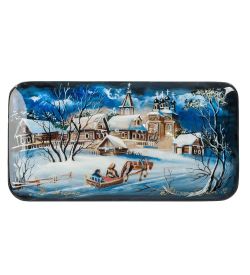 Народные промыслы ШК-55/ 37 Шкатулка «К вечерне»