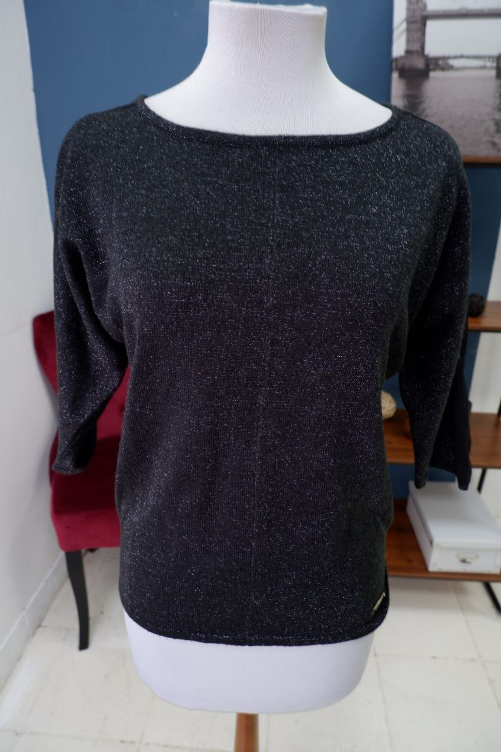 Джемпер Noir Luxury с люрексом 42 размер