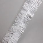 Мишура 2 м 11 см «Хлопья снега», Белый