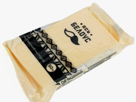 КУСОК Сыр "Российский Молодой", 50%, 200гр (Слуцк)