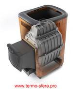 Печь для бани Тунгуска Cast ДА ТО терракота