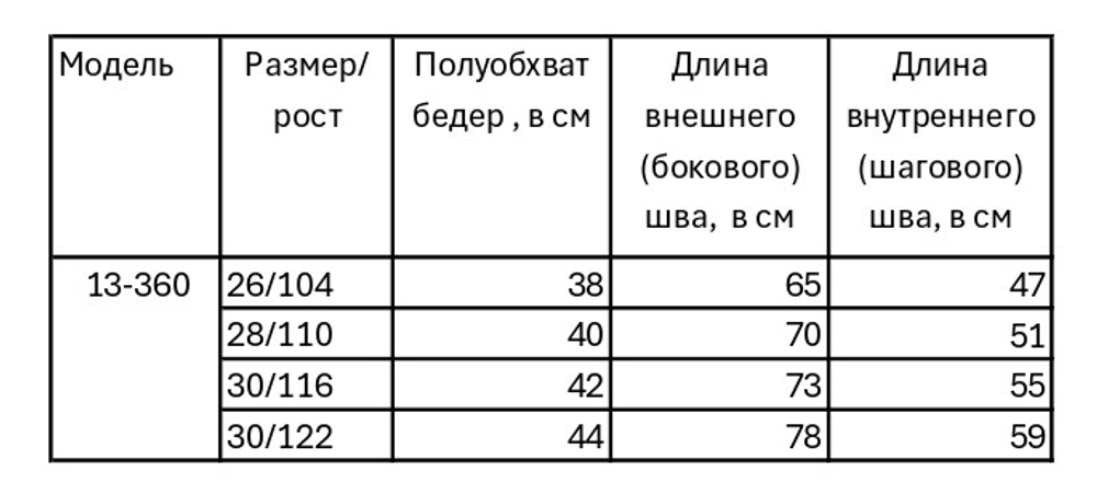 Брюки трикотажные с начесом для мальчика 4-8 лет Fleur de Vie