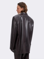 Жакет оверсайз из экокожи OLA OLA