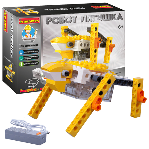 Конструктор Робот-лягушка с пультом управления