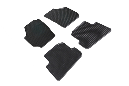 Резиновые коврики Сетка для Skoda Fabia II 2007-2014, Seintex.00526