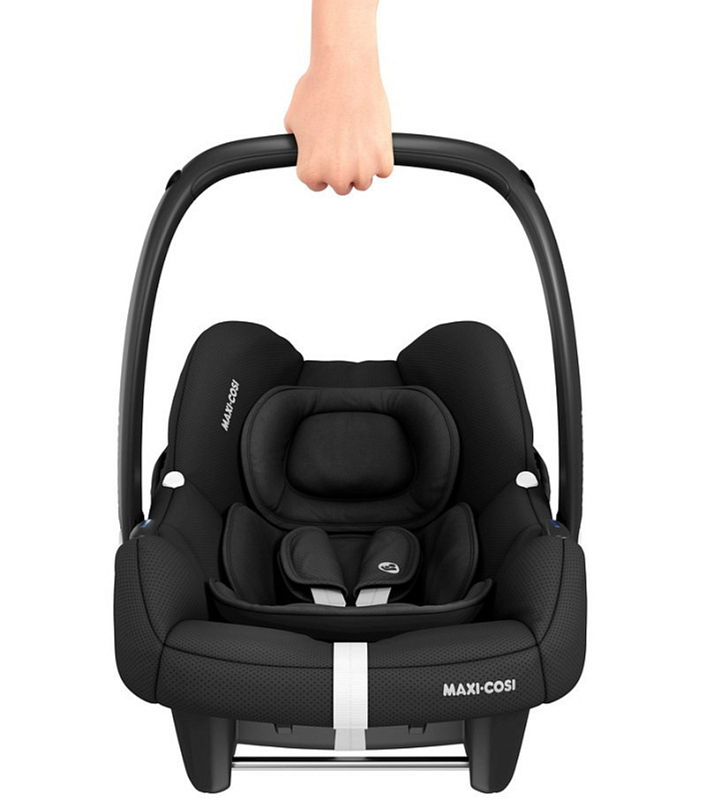 Коляска детская Maxi-Cosi Oxford Plus 3 в 1 с автокреслом CabrioFix Essential black 1978390110 PlusTwillic Black/Черный