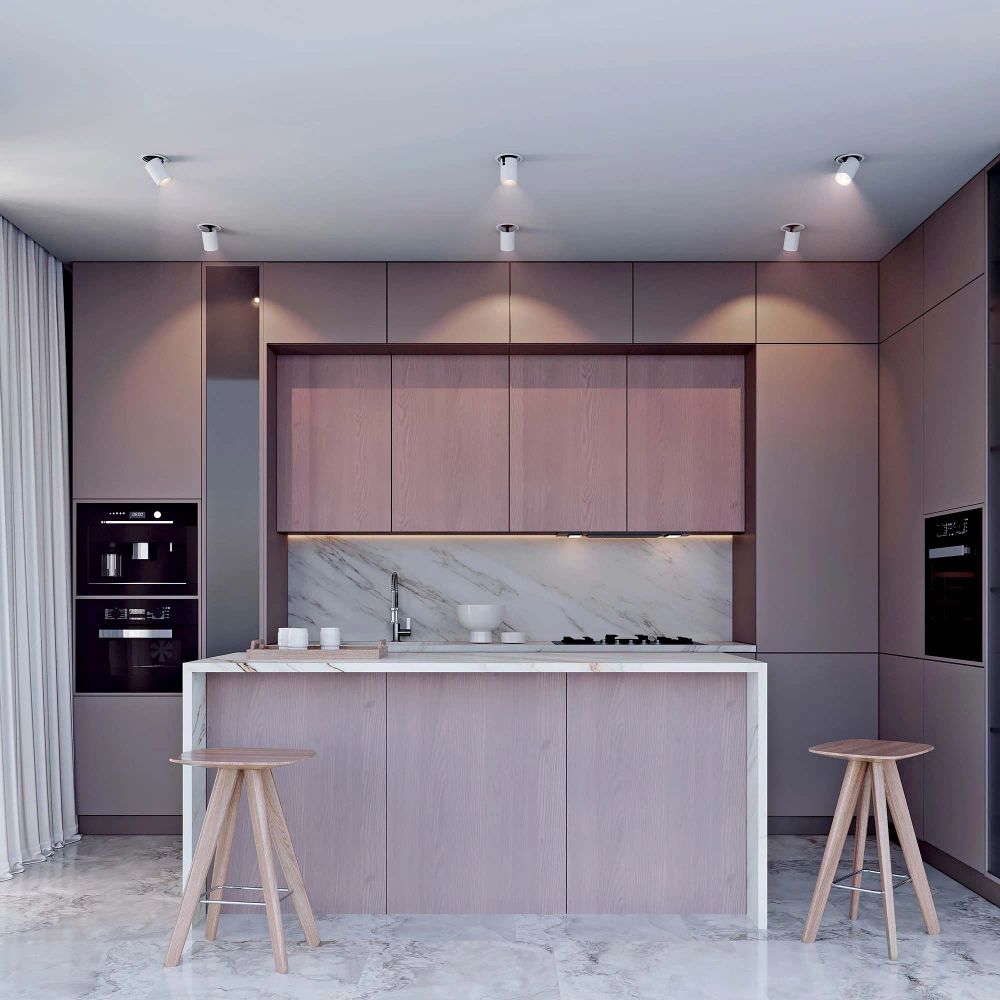 Светильник LTD-PULL-R100-10W Warm3000 (WH, 24 deg, 230V) (Arlight, IP20 Металл, 5 лет) 031365