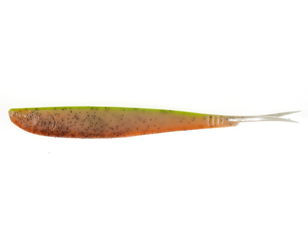 Виброхвост LJ 3D Slick Shad-V 7" (17.8 см), цвет 010, 3 шт.