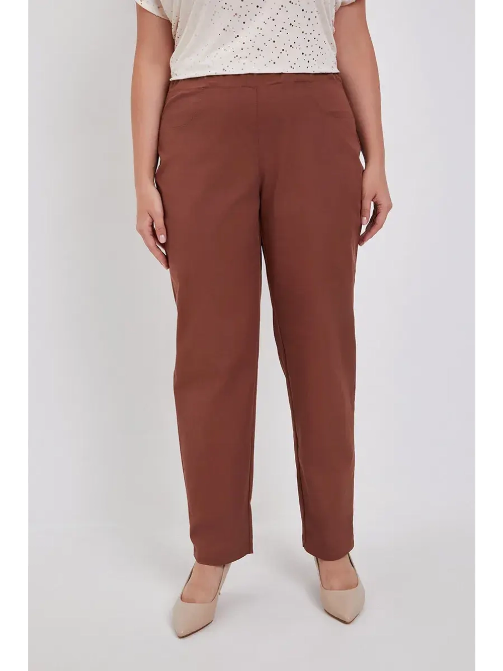 Брюки кэжуал пояс на резинке