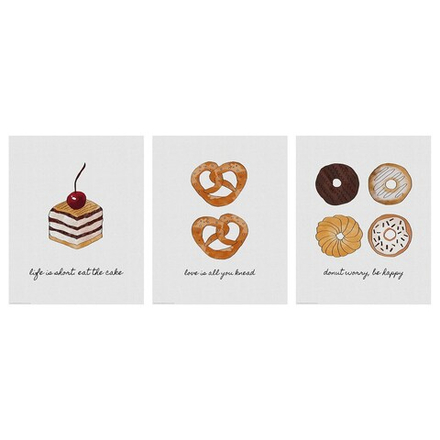 IKEA BILD  (ИКЕА БИЛД)  -  Плакат, выпечка, 40x50 см