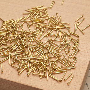 Гвоздь под развальцовку для комплектов фурнитуры серии Birkin/Kelly, цвет золото (поштучно)