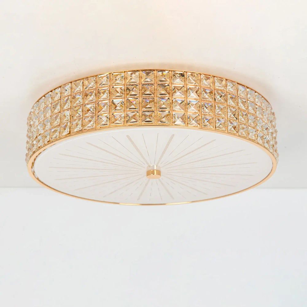 Citilux Портал CL324182 Люстра хрустальная Золото