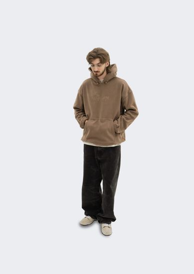 Худи UNIFORM Fleece Locals какао