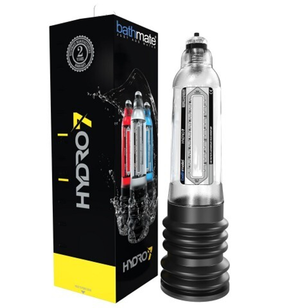 Гидропомпа Bathmate HYDRO7 CRYSTAL, прозрачный