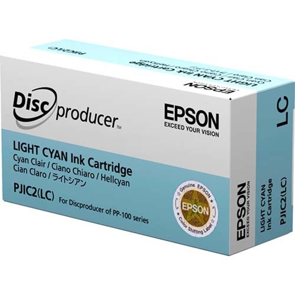 Картридж EPSON PJIC7 светло-голубой для Discproducer PP-100 (c13s020448)