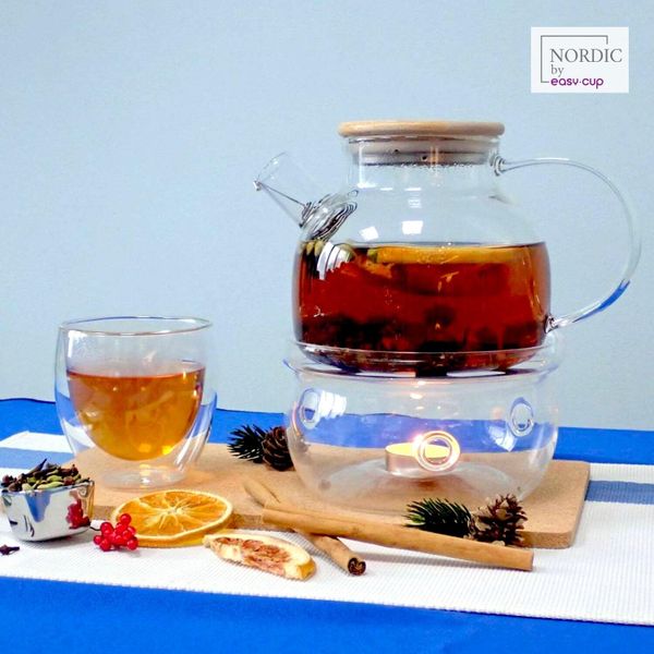 Набор для глинтвейна подарочный с бокалами и специями Nordic by Easy-Cup N5