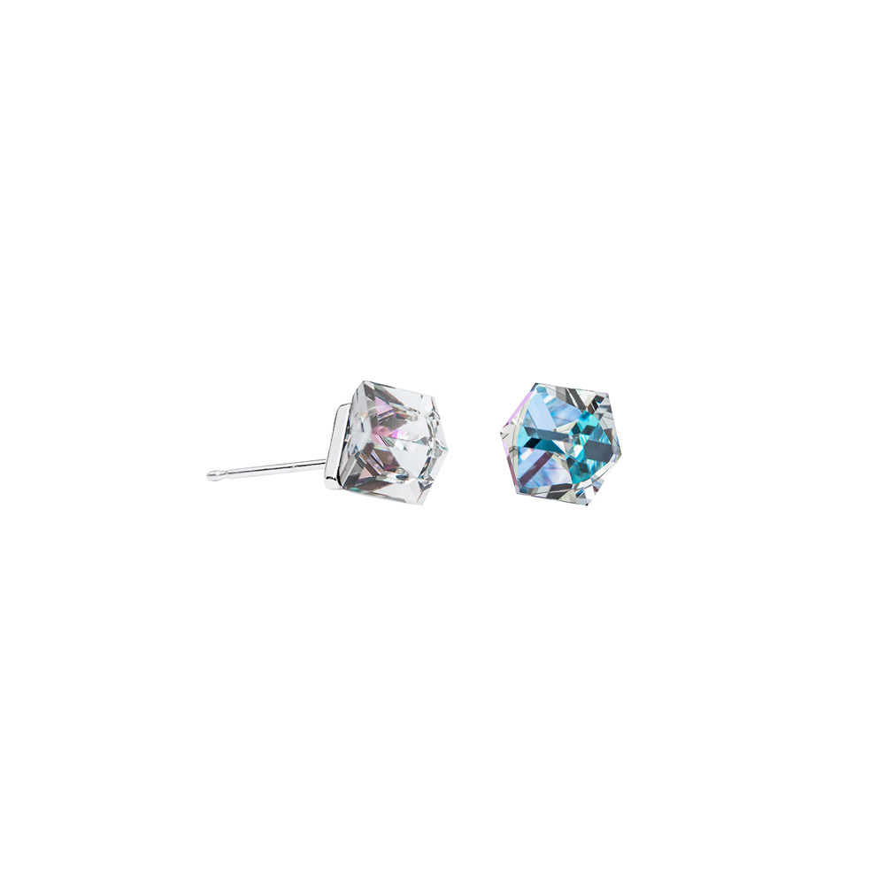 Серьги-пусеты Fiore Luna Crystal Vitrail Light SWE1127/2 CVL S