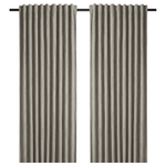 Комплект штор IKEA LAGEROLVON (ЛАГЕРОЛЬВОН), Бежевый, 145x250 см, 2 шт