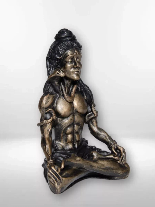 Коллекционная алтарная фигурка статуэтка индуистский Бог Шива оберег для дома