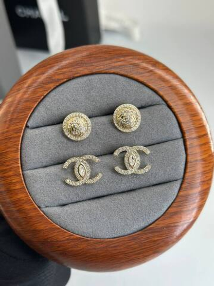 Серьги CHANEL