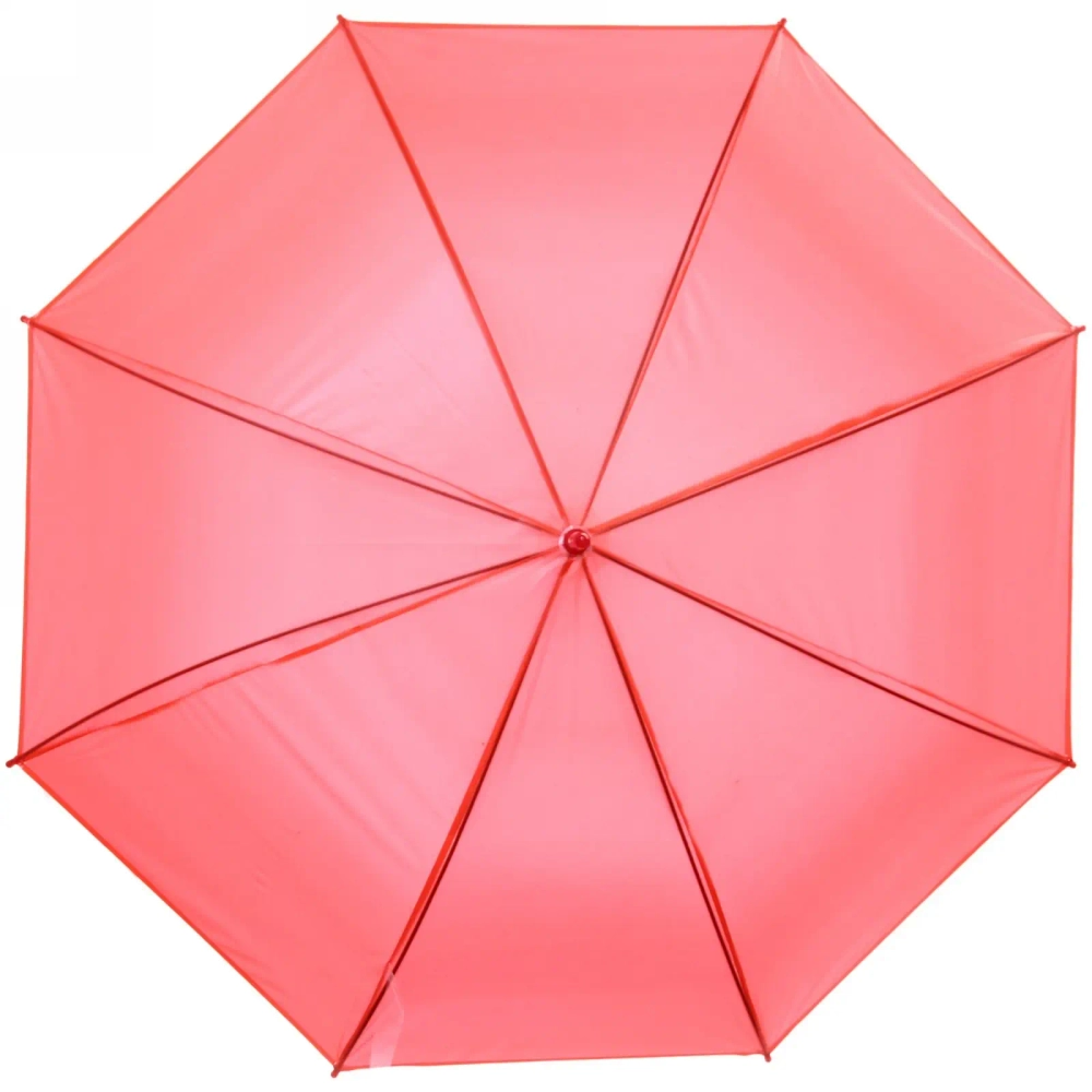 Зонт-трость женский «Классический» цвет красный, 8 спиц, d-92см, длина в слож. виде 71см