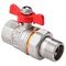 Кран шаровый полнопроходной ROYAL thermo Yorhe 1quot; НГ, бабочка