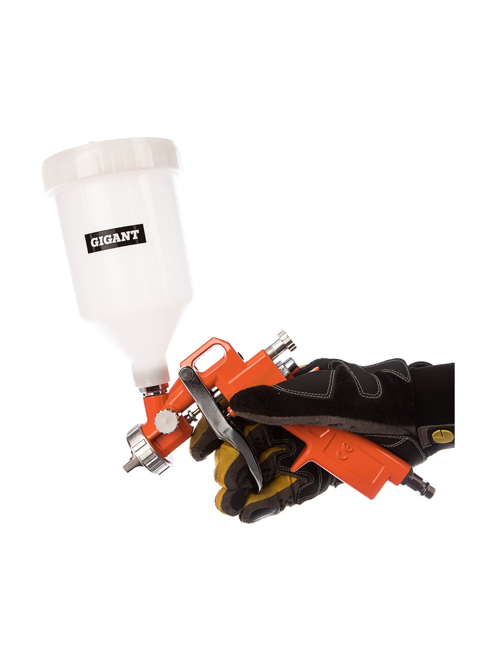 Краскораспылитель (сопло 1,5 мм; бачок 0,6 л, НVLP) Gigant SP 178