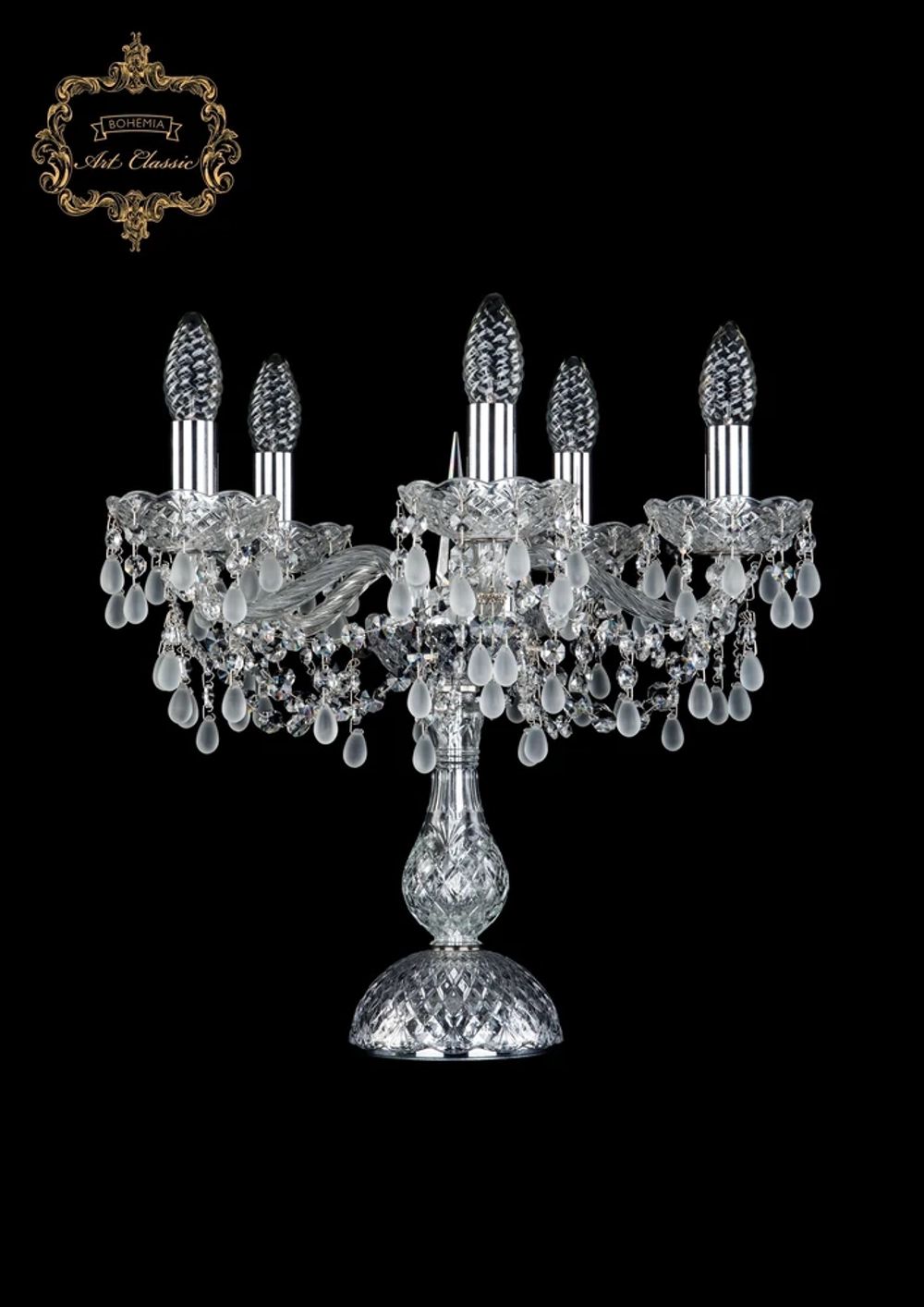 Декоративная настольная лампа Art Classic 12.24.5.141-37.Cr.V0300