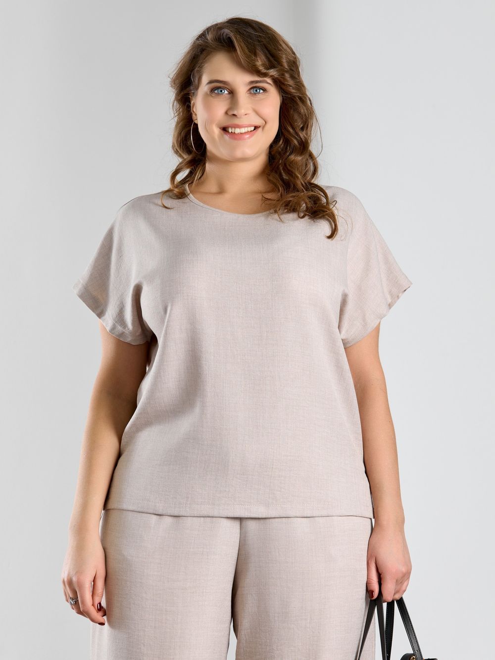 Блузка Женский каприз-3 Виотекс БЕЖЕВЫЙ