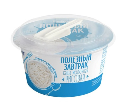 Каша молочная "Полезный завтрак" Рисовая 150г. Беллакт