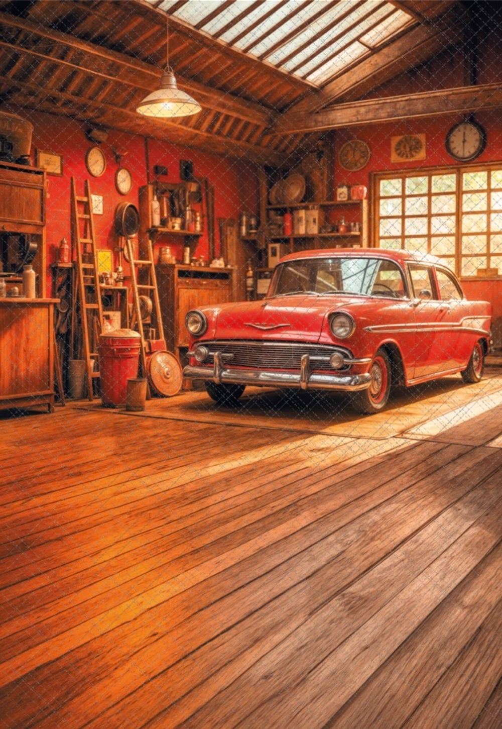 Гараж №1 версия 2025 - фон неопреновый