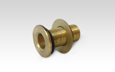 Отвод из бака в сборе G1 (25мм) латунь