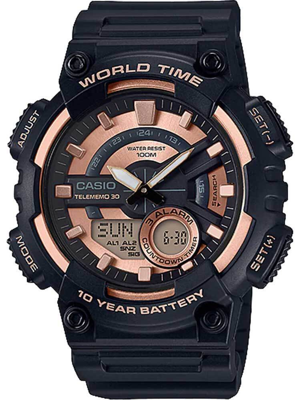 Мужские наручные часы Casio AEQ-110W-1A3