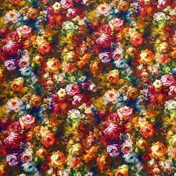 GUSTAV FLOWERS  100% хлопок Handmade Fabrics 1