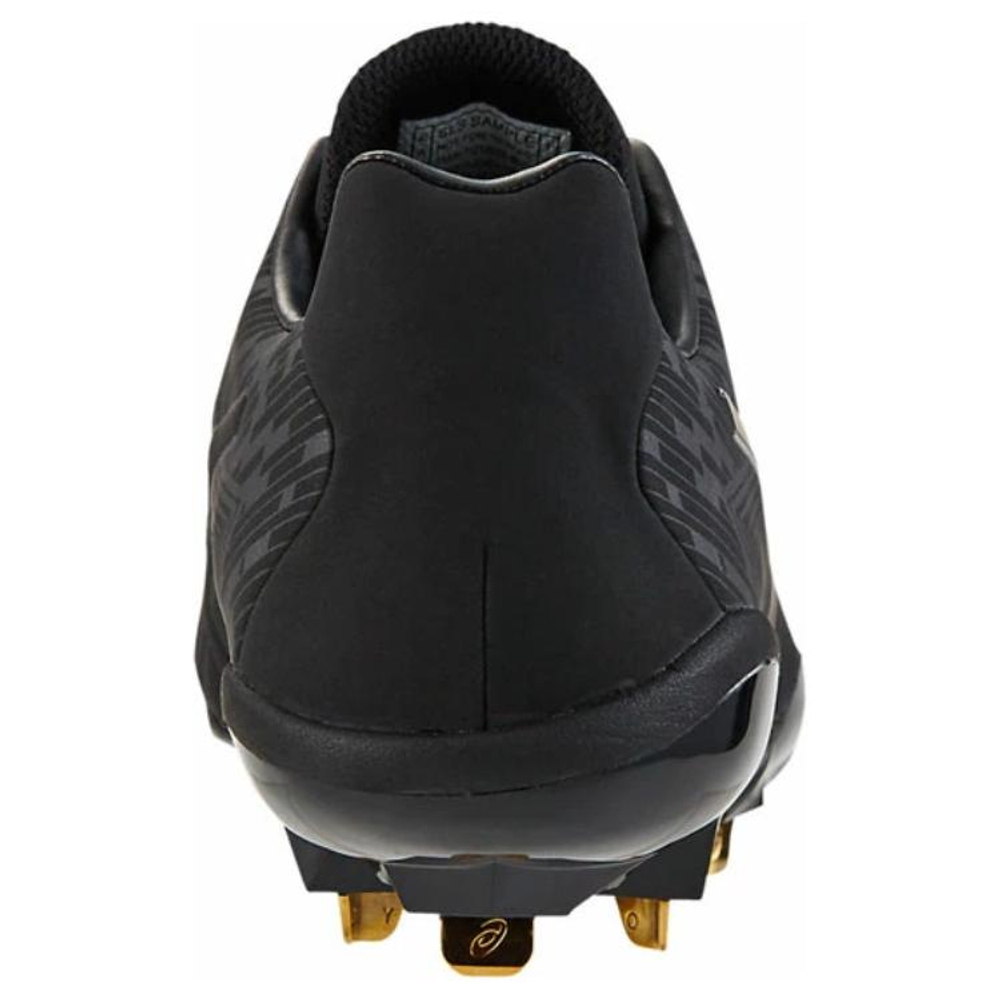 Asics Goldstage Low Top Upper Height Baseball Shoes Men"s Black