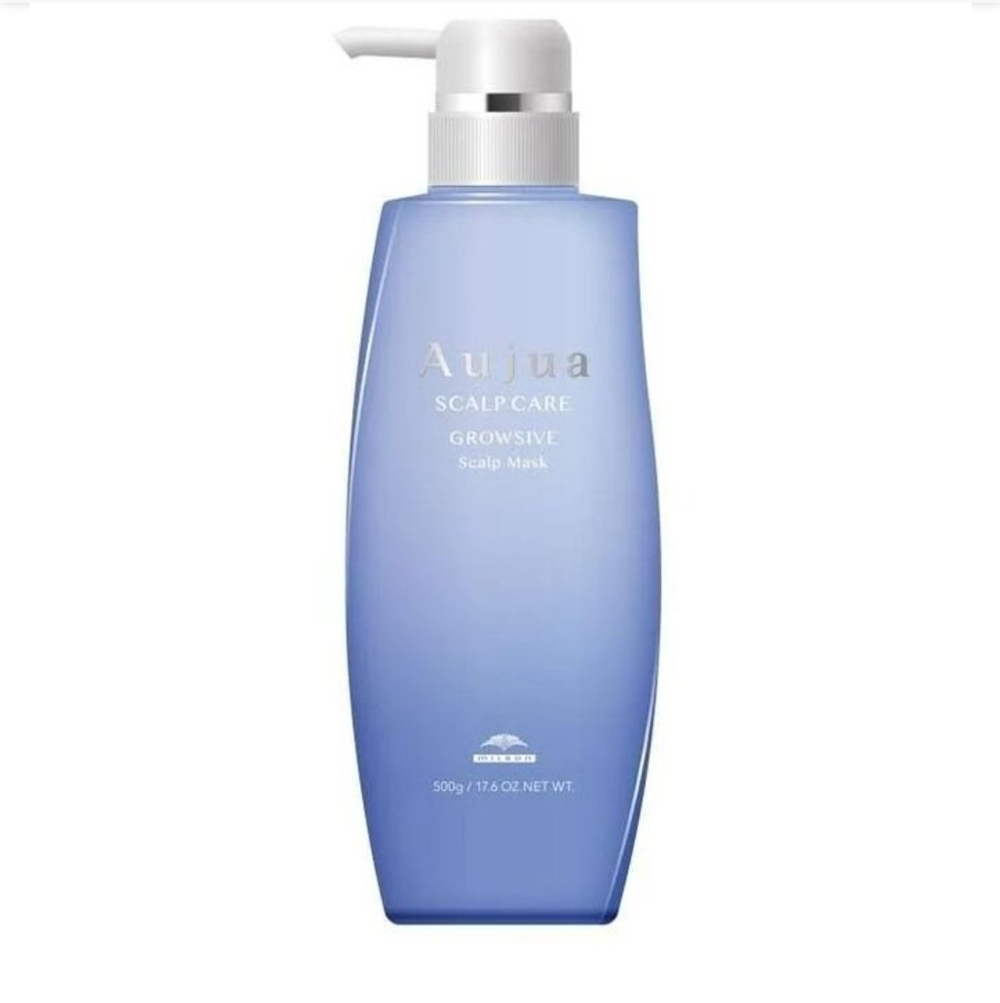 MILBON Aujua Growsive Mask - нежная маска против выпадения и седины волос