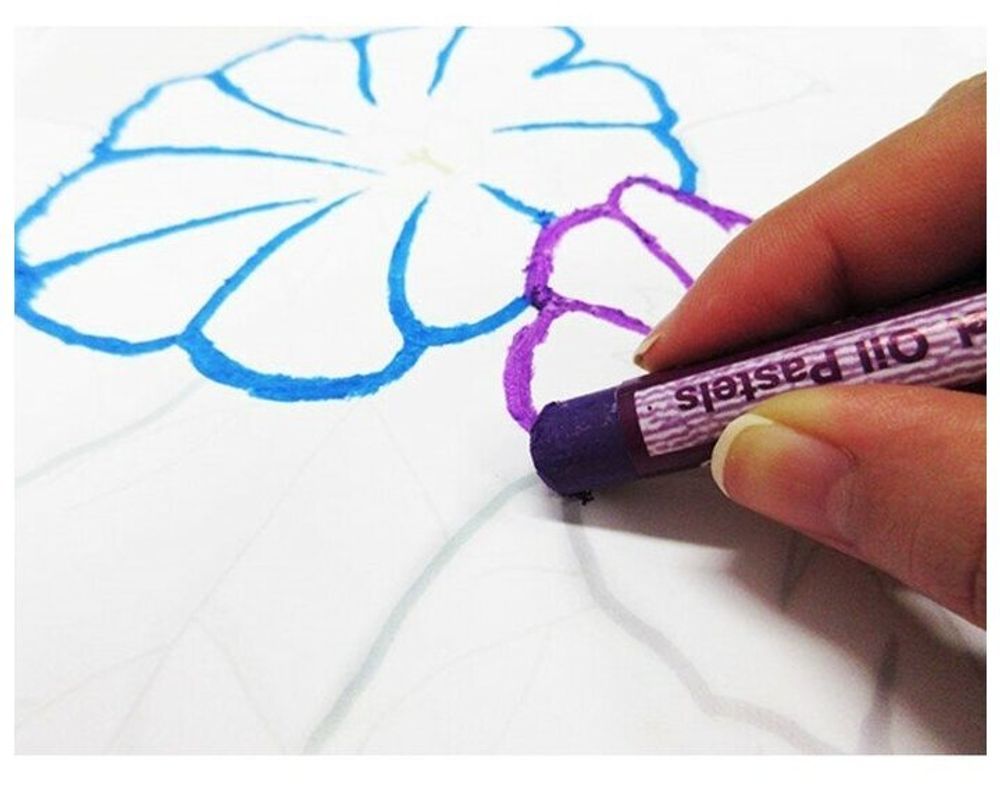 Пастель масляная художественная PENTEL "Oil Pastels", 16 цветов, круглое сечение, картонная упаковка, PHN4-16