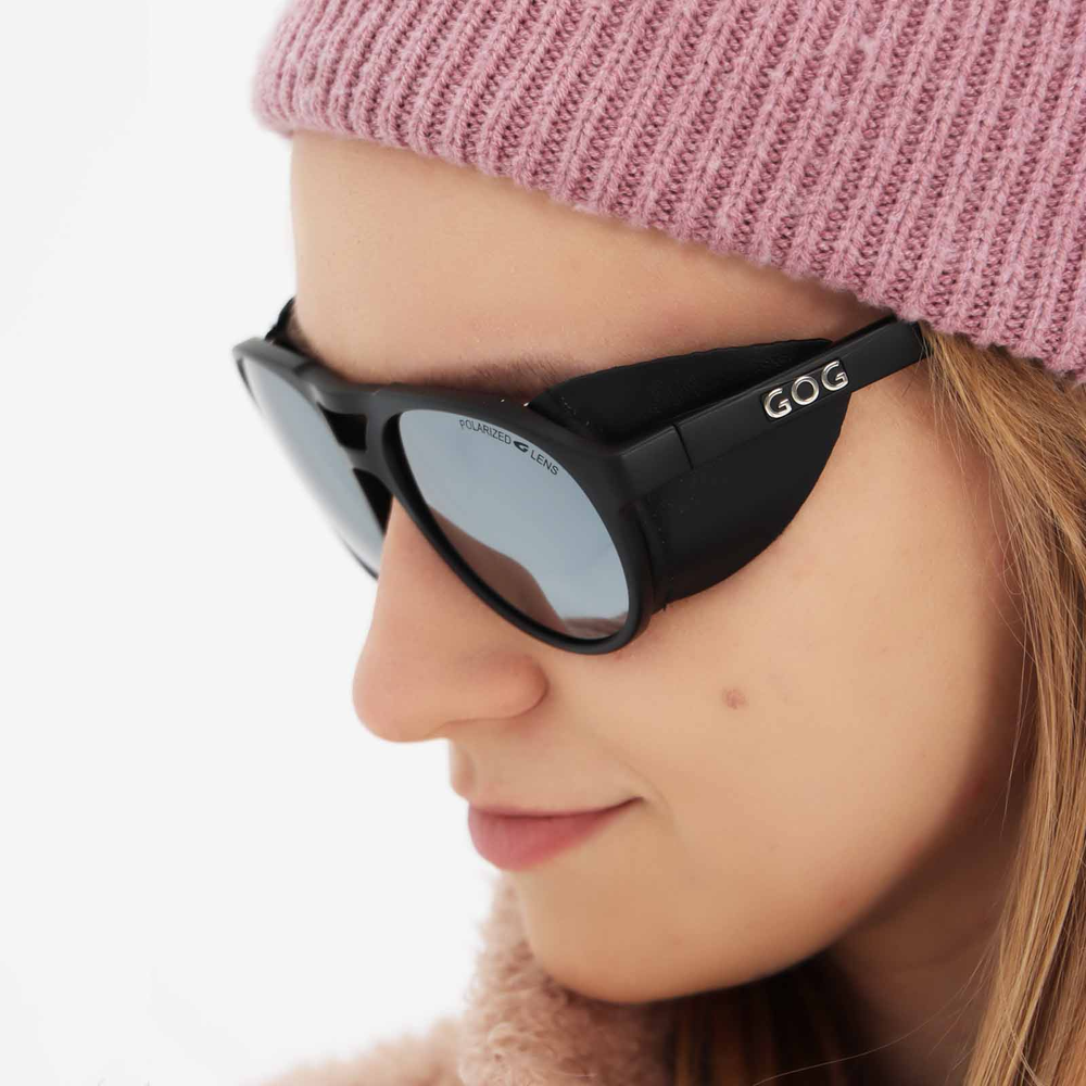 Спортивные очки GOG Nanga / Matt Black / Polarized Reflex Silver