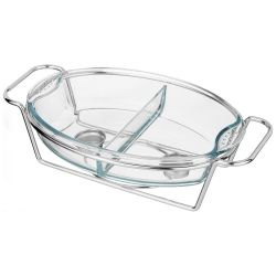 МАРМИТ AGNESS ОВАЛЬНЫЙ 2 ОТСЕКА SILVER 2,6L