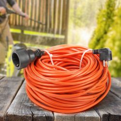 Удлинитель силовой ЭРА UPx-1e-3x1.5-40m в бухте c заземлением 1 розетка 40м ПВС 3х1.5мм2 | Силовые удлинители