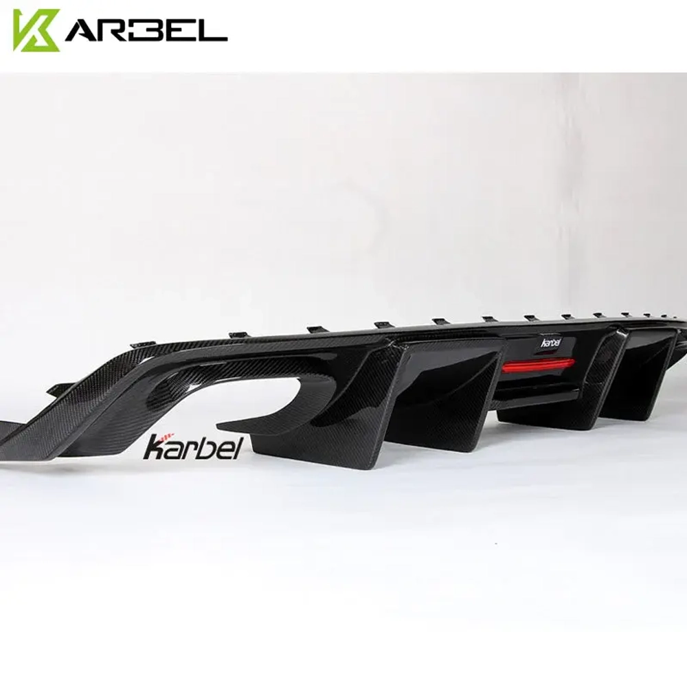 Карбоновый диффузор для AUDI A4 2017 - 2018 B9 Ауди